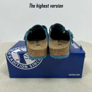 Mules orthopédiques en cuir véritable avec semelle en liège et soutien de la voûte plantaire, légères, à bout carré, design inspiré des <span class=keywords><strong>Birkenstock</strong></span>, personnalisables OEM - Product Image 5