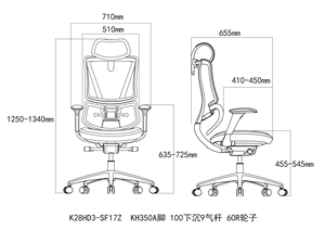 Factory Supply Modern Ergonomic <strong>Chair</strong> <strong>With</strong> Aluminum Base Highback <strong>Adjustable</strong> Black Executive Boss <strong>Mesh</strong> <strong>Chair</strong> <strong>With</strong> BIFMA - Product Image 4