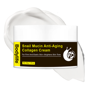 Customized Snail Mucin Anti-Aging Collagen <strong>Cream</strong> Brightening Whitening Moisturizing <strong>Face</strong> <strong>Cream</strong> - Product Image 1
