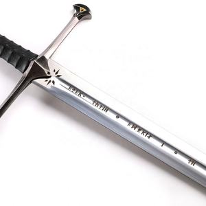 <span class=keywords><strong>Réplique</strong></span> d'arme Narsil 440ss de 132 cm du <span class=keywords><strong>Seigneur</strong></span> <span class=keywords><strong>des</strong></span> <span class=keywords><strong>Anneaux</strong></span>, lame d'Aragorn Anduril, véritable épée - Product Image 3