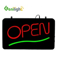 Genilight Open Indoor Multi-color Superbright 5mm LEDs Custom Animation Sign Telephone Advertising Decoration Shops Bars
