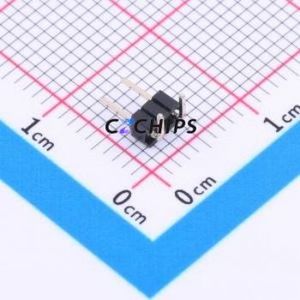 PH-00747 Pin Header Bent Lead Through Hole,P=1.27mm Connector 1x3P 1.27mm Pin Header Right Angle Insert - Product Image 1