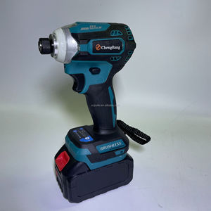 Điện cờ lê và không chổi than Combo Bộ dụng cụ 20V 21V Lithium Ion không dây công cụ OEM hỗ trợ nhựa hộp công cụ thiết lập - Product Image 3