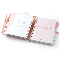 Épaisseur 3d personnalisé de remplissage pour Notebook A5 A6, 6 anneaux, lieur en spirale, Inserts intérieures, feuilles larges, pour planificateur journal intime, papier, Page intérieure