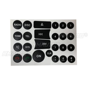 New Arrival Car Button Repair Steering AC Door Lock <b>Window</b> <b>Decals</b> Stickers New for Mercedes for Benz 2007-2014 5pcs - Product Image 3