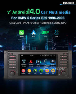 Autoradio Android 14 8 cœurs EU Erisin ES5539B avec GPS et CarPlay pour BMW Série 5 E39 M5, montage sur tableau de bord, <span class=keywords><strong>USB</strong></span>, <span class=keywords><strong>CD</strong></span> - Product Image 2