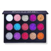 Palette d'ombres à paupières mates de fard à paupières imperméable à l'étiquetage privé Palette d'ombres à paupières hautement pigmentées