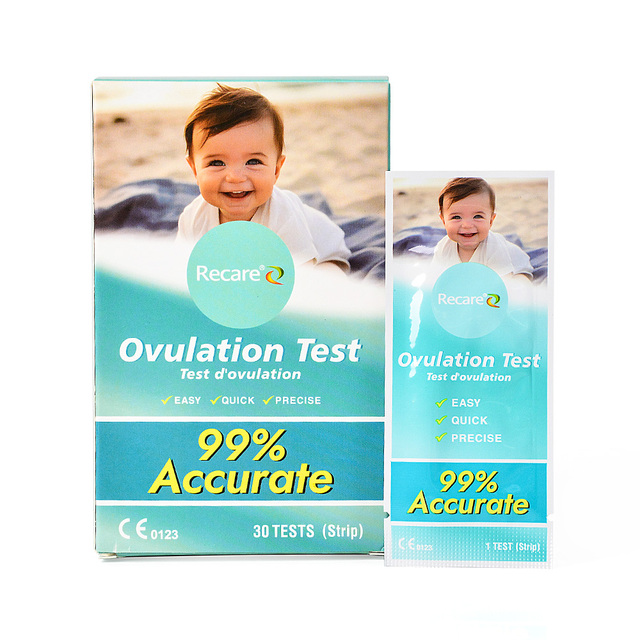 High Sensitivity Ovulation Test Strip CE Approved 3-5 Min Results Private Label Supported