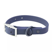 Collier et laisse pour animaux de compagnie en PVC imperméable, personnalisés, de luxe, avec accessoires en alliage et cuir, vente en gros pour chats et chiens, avec décorations à rivets