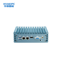 Nouvel ordinateur embarqué HVAEIPC HW N460 Quad Core, double LAN, 2 ports COM RS232 RS485, VGA, DDR3, SSD+HDD, Watchdog, large plage de température, Linux, pour usage professionnel
