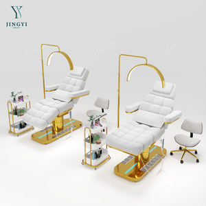 Camilla de Masaje de Lujo con 4 Motores Cama de Belleza Eléctrica Cama de Masaje para Salón Silla de Estética Personalizada Camilla de Spa para Salón - Product Image 2