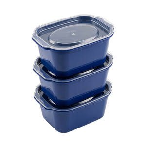 Ele-Gate Food Storage Containers 350ml <b>Microwave</b> Safe <b>Set</b> of 3 - Product Image 2