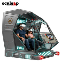 Simulateur de vol VR 2027, simulateur de tir 3D Metaverse, simulateur de montagnes russes, machine de jeu d'arcade, cinéma volant 5D pour aire de jeux intérieure