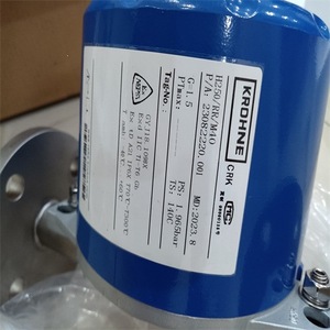 เครื่องวัดการไหลแบบแม่เหล็กไฟฟ้า KROHNE OPTIFLUX4300C DN80 สำหรับการวัดของเหลว ติดตั้งแนวนอน ตัวเครื่องทำจากเหล็กหล่อ - Product Image 1