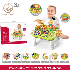 Table <span class=keywords><strong>de</strong></span> <span class=keywords><strong>jeu</strong></span> <span class=keywords><strong>de</strong></span> puzzle pour enfants haut <span class=keywords><strong>de</strong></span> gamme PC écologique multi-fonctionnel Whack-A-Mole détachable nouvelle Cognition classique - Product Image 4