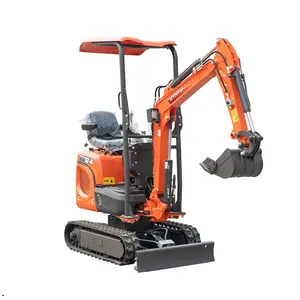 Miniexcavadora pequeña para niños, miniexcavadora de 1,5 toneladas, excavadora hidráulica para niños, excavadora pequeña, EPA CE,