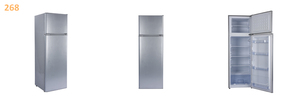 Refrigerador Comercial de Gran Capacidad 268L, Congelador BCD-268, Refrigerador Portátil con Congelador Superior, Refrigerador Doméstico de Energía Solar DC - Product Image 6