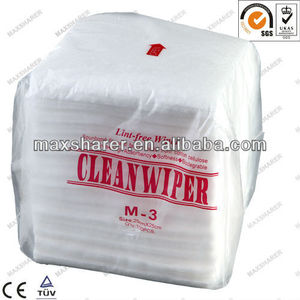 Chiffon de nettoyage en tissu polyester, produit de sécurité antistatique, lingettes ESD industrielles, support personnalisé - Product Image 2