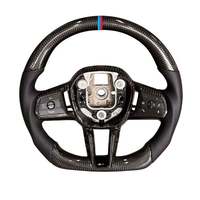 Volant de voiture personnalisé avec écran LED en suède et fibre de carbone, accessoires pour BMW Série 6 E64 630i 645ci 650i