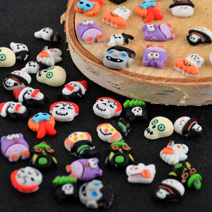 <span class=keywords><strong>2023</strong></span> nouveauté 20 pièces/sac 3D Kawaii résine <span class=keywords><strong>Halloween</strong></span> décoration citrouille crâne Nail Art accessoires <span class=keywords><strong>ongles</strong></span> breloques - Product Image 1