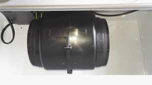 <span class=keywords><strong>Hotte</strong></span> de cuisine circulaire dorée suspendue au plafond, <span class=keywords><strong>silencieuse</strong></span>, à cheminée supérieure, pour cuisine ouverte, avec colonne d'évacuation des fumées, ustensiles de cuisine - Product Image 6