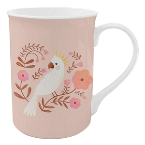 Professional <b>Ceramic</b> <b>Mugs</b> with Bird Pattern Unique Artwork for Hot Beverages Business Gifts - Product Image 1