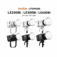 Godox LE200Bi LE300Bi LE600Bi 200W 300W 600W Éclairage d'appoint COB LITEMONS Lumière LED bicolore pour Vlog, Enregistrement Vidéo, Photo - 1 Vendu