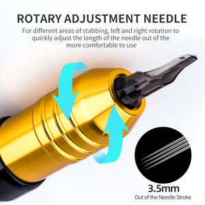 Máquina de Tatuaje PMU de Alta Calidad con Motor Potente, para Delineado y Sombreado, Maquillaje Permanente, Potencia Fuerte, Pluma PMU Profesional para Estudio - Product Image 6
