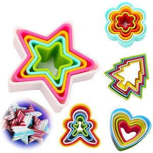 Sıcak satış 5 adet renkli farklı şekiller kek kalıp Bakeware seti araçları - Product Image 2