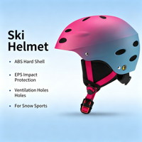 Casque de ski pour enfants taille S, matériau ABS EPS, chaud, anti-choc, pour sports de neige, vente chaude