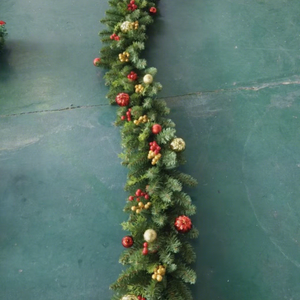 Nastri Natalizi in Plastica 25 Iarde 4cm di Larghezza per Confezioni Regalo e Decorazioni Natalizie Fanjing Floreali Fatti a Mano - Product Image 2