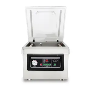 เครื่องบรรจุภัณฑ์สุญญากาศอุตสาหกรรม DZ-400E สแตนเลส 220V ผลิตภาพสูงและใช้งานง่าย - Product Image 2