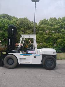Montacargas Diésel TCM FD100Z8 Usado de Fabricación Japonesa, <span class=keywords><strong>10t</strong></span>, con Radio de Giro Reducido, Montacargas de Combustión Interna de Segunda Mano - Product Image 4