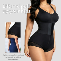 Fajas Colombianas pour femmes grandes tailles, gaines sculptantes intégrales, amincissantes pour la taille et rehausseuses de fesses, invisibles et sculptantes sur tout le corps