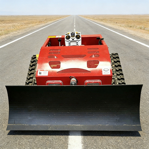 Bestselling Products Hot-selling All-terrain Petrol Start <b>Tracked</b> Small <b>Remote</b>-<b>controlled</b> Lawn <b>Mower</b> with Optional Snow Plough - Product Image 5