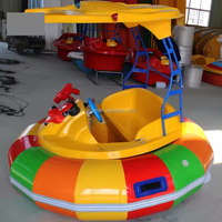 Bateau tamponneur gonflable en fibre de verre le plus populaire de 2026 pour adultes et enfants, avec pistolet à eau et lecteur de musique