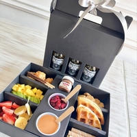 Boîte à gâteaux de luxe personnalisée en forme de pyramide, pour emporter, boîtes à friandises pour le petit-déjeuner, emballage alimentaire pour traiteur, boîte à grignotages