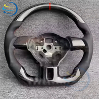 Volant en fibre de carbone personnalisé pour Volkswagen VW Golf 4 5 6 6r 7 7r 7.5 8 MK4 5 8 7 7.5 6 5 GTI GTD Polo Scirocco R