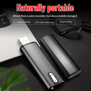 Enregistreur vocal USB Q16, 200 heures d'enregistrement, 800 heures en veille, double format WAV/MP3 - Product Image 2