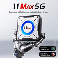 YolanAuto 11 Max 5G Android 16 Smart Box Qualcomm SM6350 Chip Dual-Mode 5G Ultra HD Media Player Hiburan Rumah Streaming