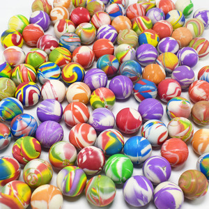25/30mm Mixed Flower <b>Ball</b> <b>Bouncing</b> <b>Ball</b> One Yuan Gashapon Machine Toy Magic Eye Watermelon Plastic Cross-Border Supply - Product Image 3