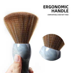 Cepillo Profesional Reutilizable para Limpiar el Cuello en Salones de Belleza, con Mango de Plástico y Cerdas Suaves de Nailon para Barbería - Product Image 5