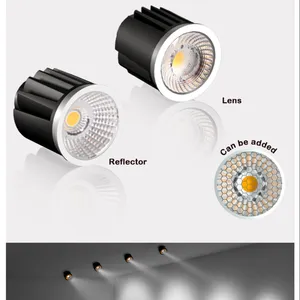 Spuitgieten Aluminium Mr16 Cob Module Ip44 3000K/4000K 5000K Schakelbaar 6/7/8W Led Mr16 Module