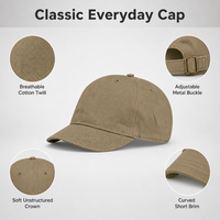 Topi Pendek Jepang Korea dengan Pita Katun Twill Murni - Cocok untuk Pakaian Kasual Pria Wanita, Topi Olahraga untuk Semua Musim