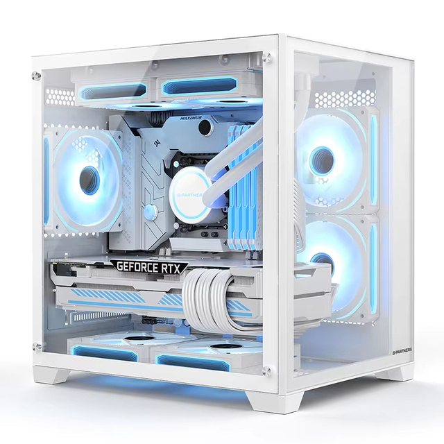 High Quality Airflow Mid Tower MATX ARGB Pc Gaming Complet Desktop Computer Pc Case