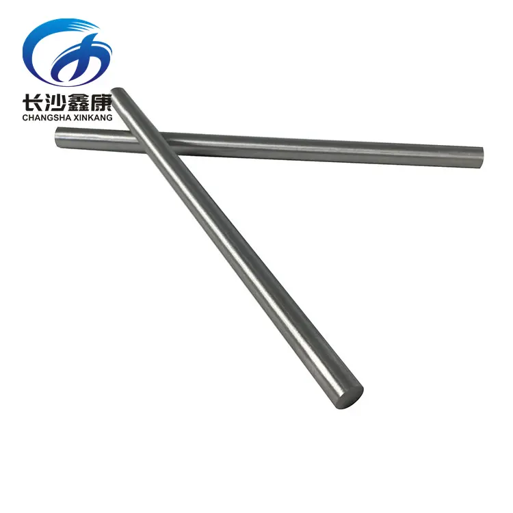 Niobium Rod Bar ASTM B392 Nb Niobium Rod D6 D8 D10 99.95% Niobium Bar per la vendita