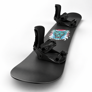Snow Warrior Black Teal Mask All Mountain Snowboard 154 159 cm Planche de snowboard pour homme uniquement - Product Image 3