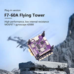 ตัวควบคุมการบิน60A F7, สแต็ค F722 FC + 60A-4 in-1 ESC 30.5มม. รูยึดสำหรับโดรนแข่งขัน FPV Quadcopter RC - Product Image 4