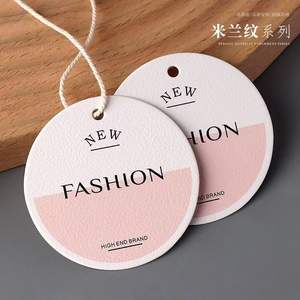 Premium Rose Milan <span class=keywords><strong>Carte</strong></span> Hang Tag Gaufrage <span class=keywords><strong>Carte</strong></span> Principale Imprimé Sous-<span class=keywords><strong>Carte</strong></span> Logo Personnalisé Conception pour Vêtement Marque Hang Tags Set - Product Image 2