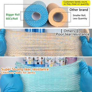 Serviettes jetables carrées unies pour salon de beauté, coiffure, manucure et esthétique - Super absorbantes et écologiques - Product Image 4